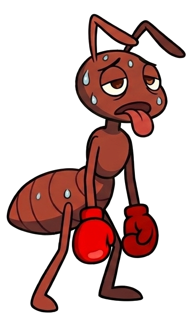 Hormiga agotada